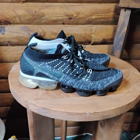 Nike Air VaporMax Flyknit 2 Orca 2019 942842-016 Mens Size 7 Pre-owned No Box - Picture 3 of 12